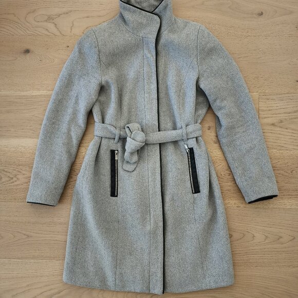Vero Moda Size S Grey Coat - Picture 1 of 17